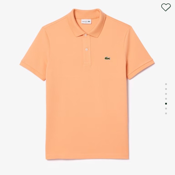NWT Lacoste Men's Slim Fit L.12.12 Piqué Polo
Men Light Orange Lacoste Polos - Picture 2 of 7